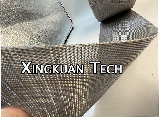 Stainless Steel Mesh Belt KPZ 72x15 150mmx10mtrs Reverse Dutch Weave RDTW