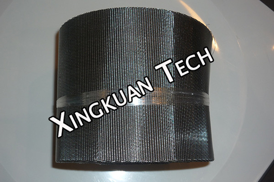 72/15 152/ 24 260/40 Reverse Dutch Weave Stainless Filter Belt Mesh Band For Plastic