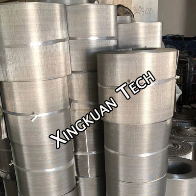 Reverse Dutch Weave Filter Band Wire Mesh Belt For Extrusion Stainless Steel 302 304 304A