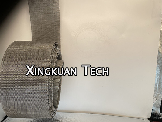 Stainless Steel High Strength  Filter Mesh Belt Reverse Dutch Weave