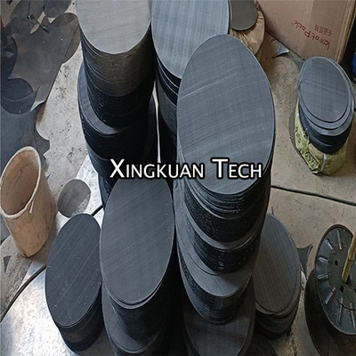 Extruder Screen Pack Filter Disc Black Wire Mesh Cloth Round Pieces