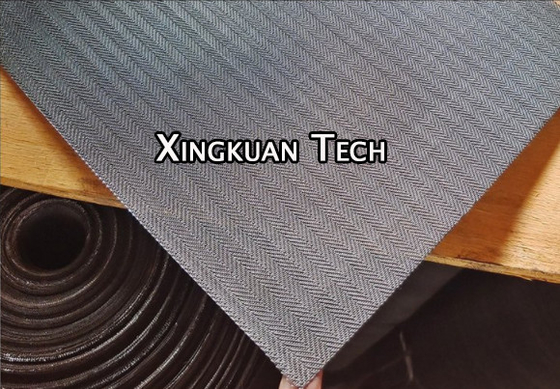 Square Shape Carbon Steel Iron Filter Mesh Screen For Recycling 60 Mesh 298mm