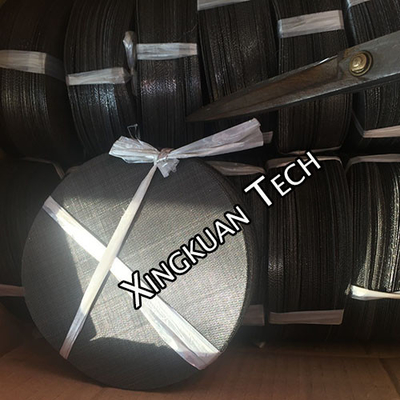 176.3MM DIA Black Wire Mesh 10mesh 20mesh 30mesh 40mesh Filter Disc