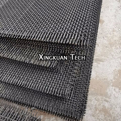 High Manganese Mining Wire Mesh Vibrating Screen Mesh For Stone Crusher