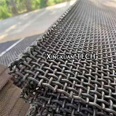 High Manganese Mining Wire Mesh Vibrating Screen Mesh For Stone Crusher