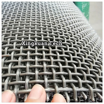 High Carbon Steel Mine Wire Sieving Screen Mesh For Vibrating Stone / Gold Ore / Coal Mine / Copper Mine