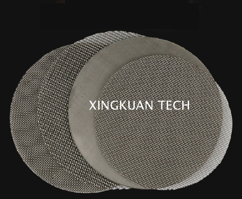 Single / Multi Layer Stainless Steel Micro Metal Mesh Filter Screen Reusable