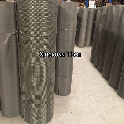 Soft Annealed Stainless Steel Woven Wire Mesh Placed On Top Of The Molding Dies