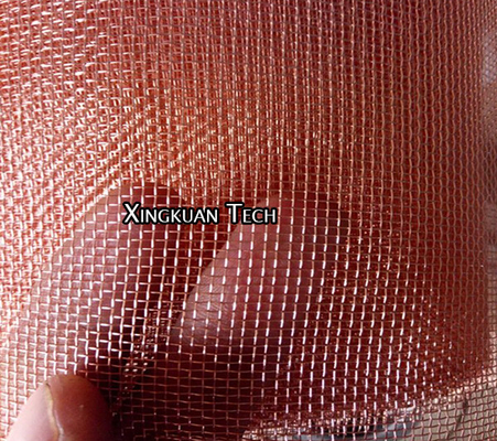 24mesh Copper Wire Mesh Screen 99.9% Pure Aperture 0.70 - 0.90mm,Dia 0.15 - 0.35mm