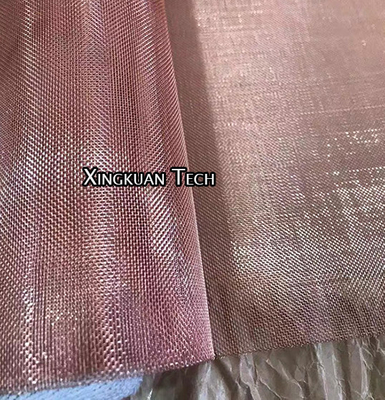 30mesh Copper Woven Metal Wire Mesh Screen Aperture 0.57 - 0.72mm 99% Pure