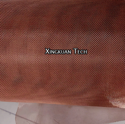 30mesh Copper Woven Metal Wire Mesh Screen Aperture 0.57 - 0.72mm 99% Pure