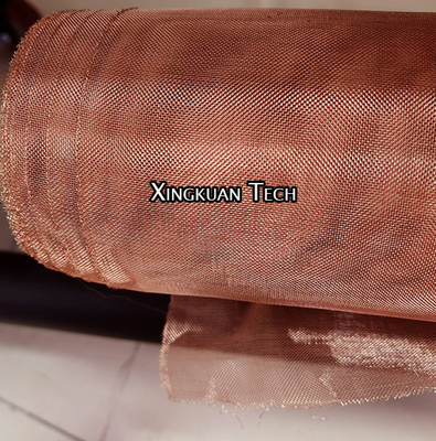 30mesh Copper Woven Metal Wire Mesh Screen Aperture 0.57 - 0.72mm 99% Pure