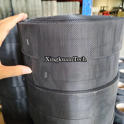 Soft Filter Element Folded Inner Mesh,18, 20, 24 Mesh Black Steel Mesh
