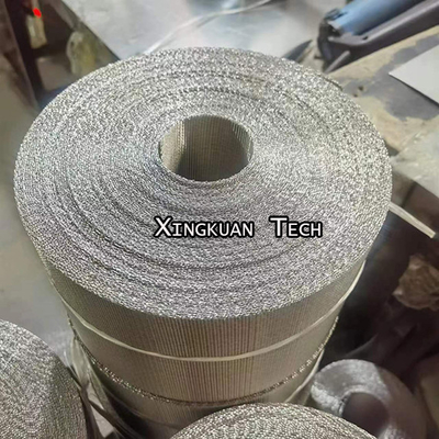 Stainless Steel 302 304 316 Twilled Weave Reversible Screen Belt For Plastics Industry