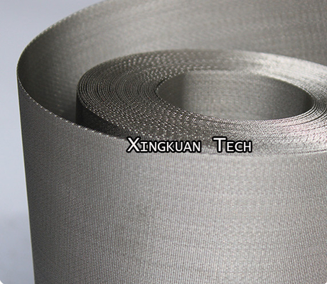Stainless Steel 302 304 316 Twilled Weave Reversible Screen Belt For Plastics Industry