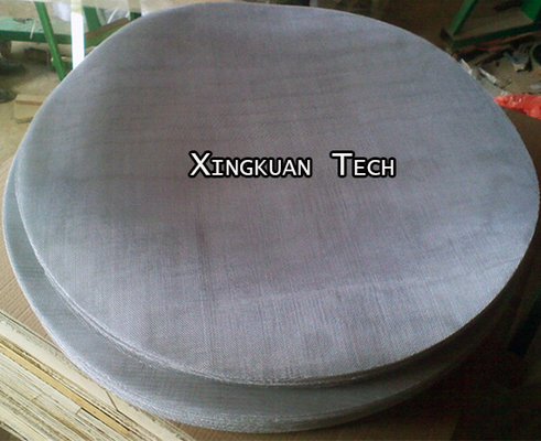 Stainless Steel Wire Mesh Round Screen Filter Disc 20mesh X 450mm, 40meshx450mm