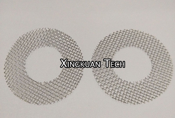 50mmx25mm SUS Stainless Steel Wire Mesh Ring Filter Screen Disc For Blow Dryer