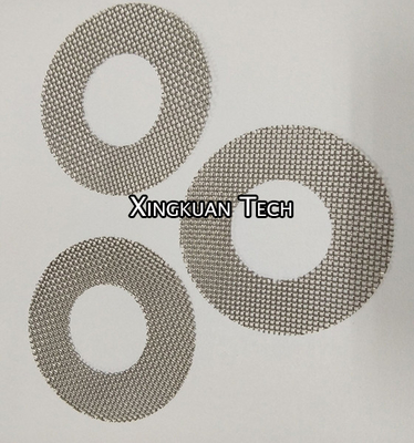50mmx25mm SUS Stainless Steel Wire Mesh Ring Filter Screen Disc For Blow Dryer