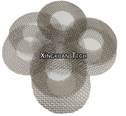 50mmx25mm SUS Stainless Steel Wire Mesh Ring Filter Screen Disc For Blow Dryer