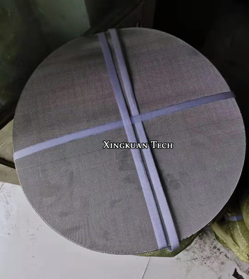 270mm Dia 60meshx0.19mm Wire Mesh Filter Discs For PP Material Production