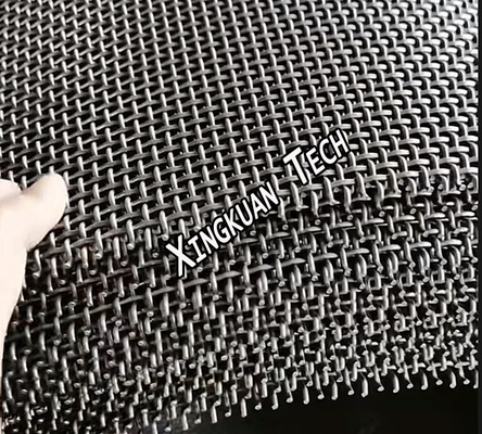 Wear Resistant Screens Mesh Cloth 1.8mm Dia 3mm Hole 3m Width For Sieve Applications