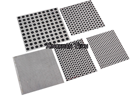 Customerized Round Hole Perforated Wire Mesh / Punching Mesh In Different Aperture