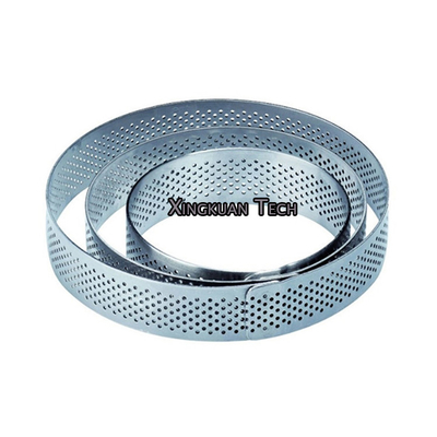 Customerized Round Hole Perforated Wire Mesh / Punching Mesh In Different Aperture