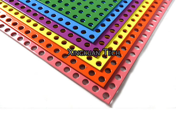 Customerized Round Hole Perforated Wire Mesh / Punching Mesh In Different Aperture