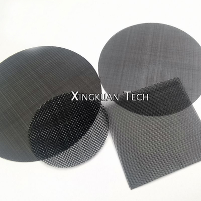Plain Steel Extruder Wire Mesh Filter Screen Can Filter Plastic Rubber And Other Molten Materials