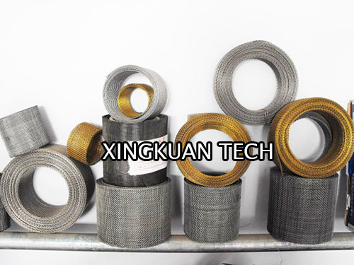 2cm 1m Woven Steel Mesh Screen Super narrow with closed edge