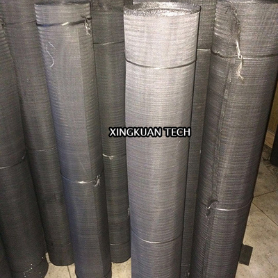 Black Woven Wire Mesh Cloth For Rubber  Plastic Industry  40 Mesh 60 Mesh 80 Mesh