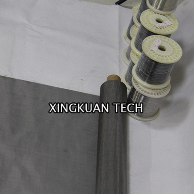 TA1 TA2 Titanium Woven Wire Mesh Screen Black White Color For Corrosion Environment