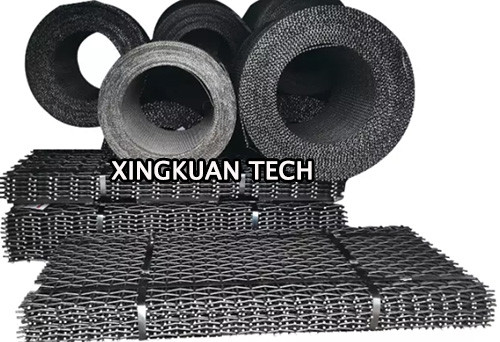 Manual Stone Crusher Mine Screen Mesh Trommel Grizzly Crimped