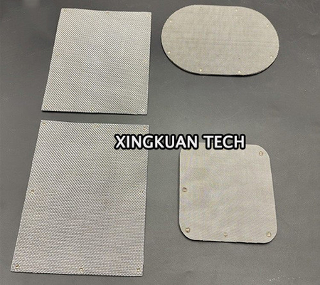 Stainless Steel Extruder Screen Mesh Filter Foreign Particles From Melt Plastic