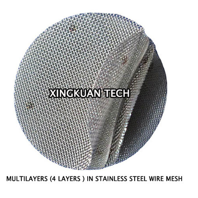 OEM ODM Extruder Wire Mesh Screen Single Layer And Multi Layer