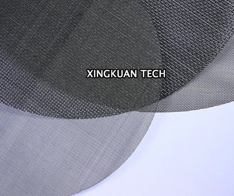 Plain Steel Material Extruder Filter Screen For Plastic Chemical Extrusion