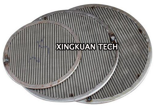 Multilayers Mesh Pleated Packs , Extended Area Screens For Extrusion Machine