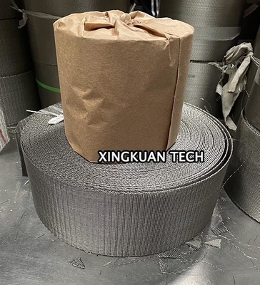 10m Length Extruder Wire Mesh Belt For Polymer Extruder Belt Type Screen Changer