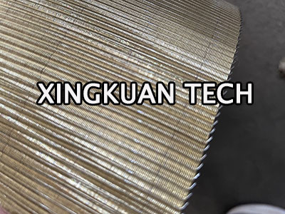 Brass Color Continuous Belt Filter For Plastic And Rubber Extrusion