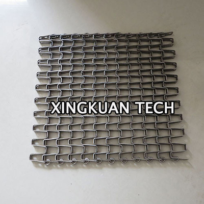 Flat Conveyor Belt Wire Mesh Carbon Steel Stainless Steel For Conveyor Belt Machine