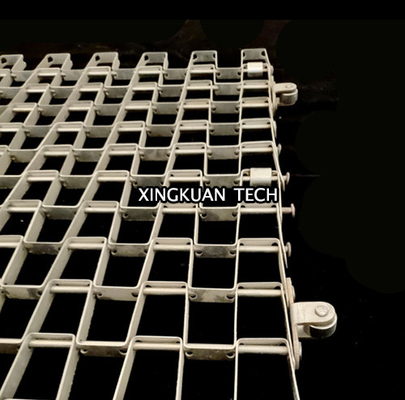 Horseshoe Chain Flat Flex Conveyor Belt for baking cleaning and drying