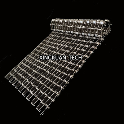 Horseshoe Chain Flat Flex Conveyor Belt for baking cleaning and drying