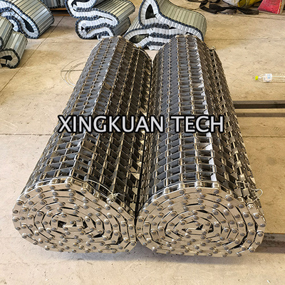 Honeycomb Conveyor Belt Wire Mesh Also Known As Flat Wire Belting For Pizza Oven Baking
