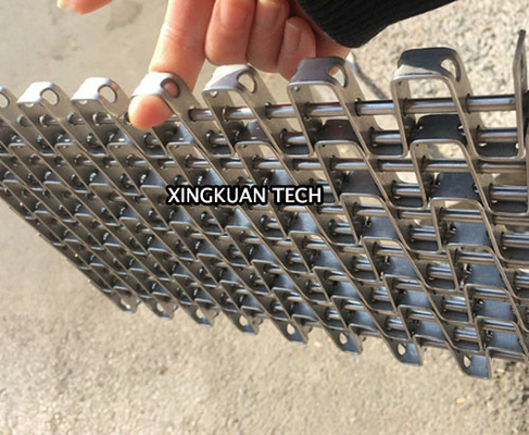 U Shaped Metal Sheet Horseshoe Chain Mesh Belt For River Cleaning And Garbage Disposal