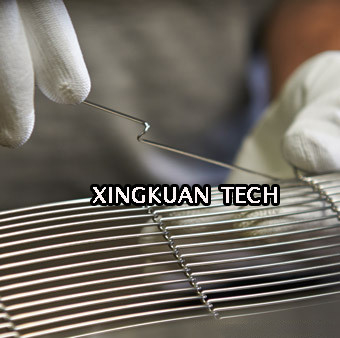 Link Belt Conveyor Belt Wire Mesh On Conveyor Machine To Transport With Good Air Circulation