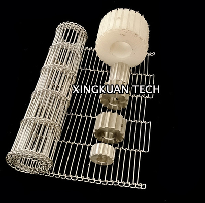 Z Shape Ladder Wire Mesh Belt For Fiber For Textile And Packaging Shrinking Sectors