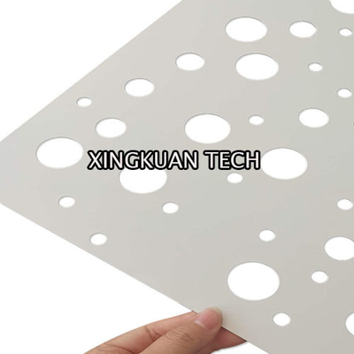 Small round hole with big round hole perforated metal mesh for decoration