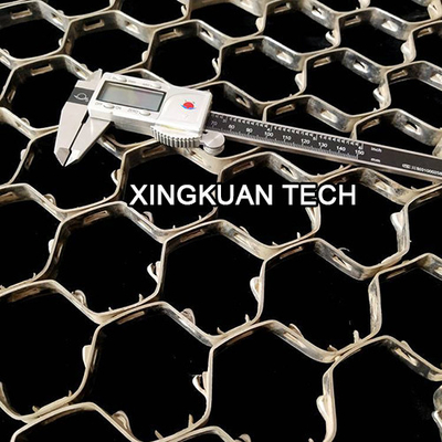 Thermostable SS201 Refractory Hex Mesh Hex Metal Refractory Hex Steel