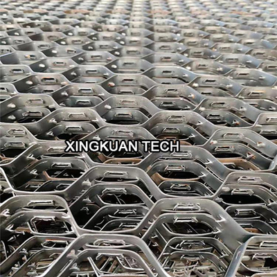 2.5X25mmX50mm Hexagonal Mesh Wire Low carbon Steel H type for Refractory Lining