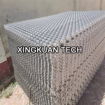 Steel Hex Metal Mesh , Hexsteel Grid Mesh AISI310S 12gauge X 2" 310S